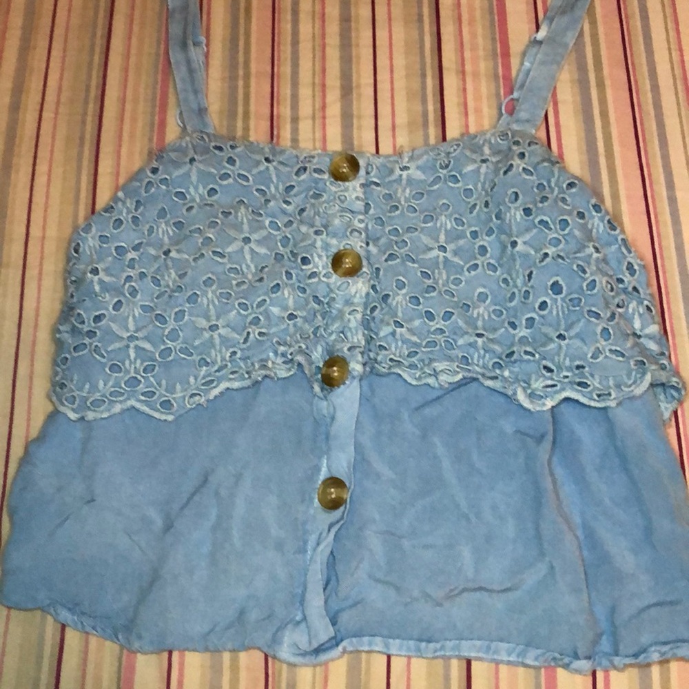 Style envy cropped tank top